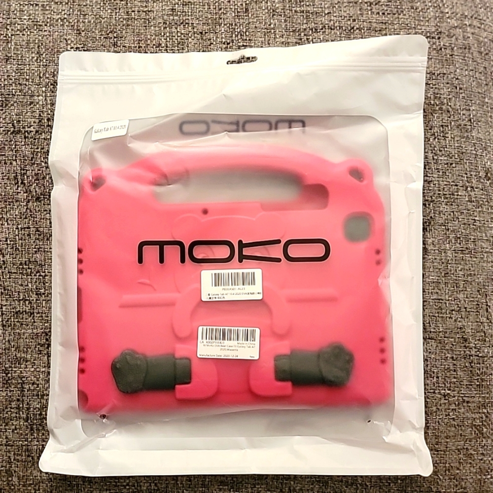 MOKO Samsung Galaxy A7 10.4" 2020 Tab  - KID'S CASE w/ Stand - NEW